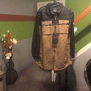 Cooper Rivet Demin Shirt/Jacket, L, NWT.